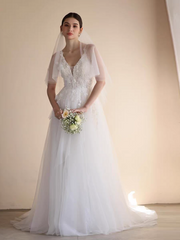 The Freyja Wedding Bridal Heart Shape Sleeveless Gown