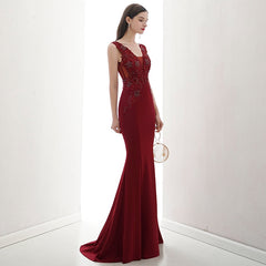 The Jaymee Sleeveless Mermaid Gown (Available in 6 colours)