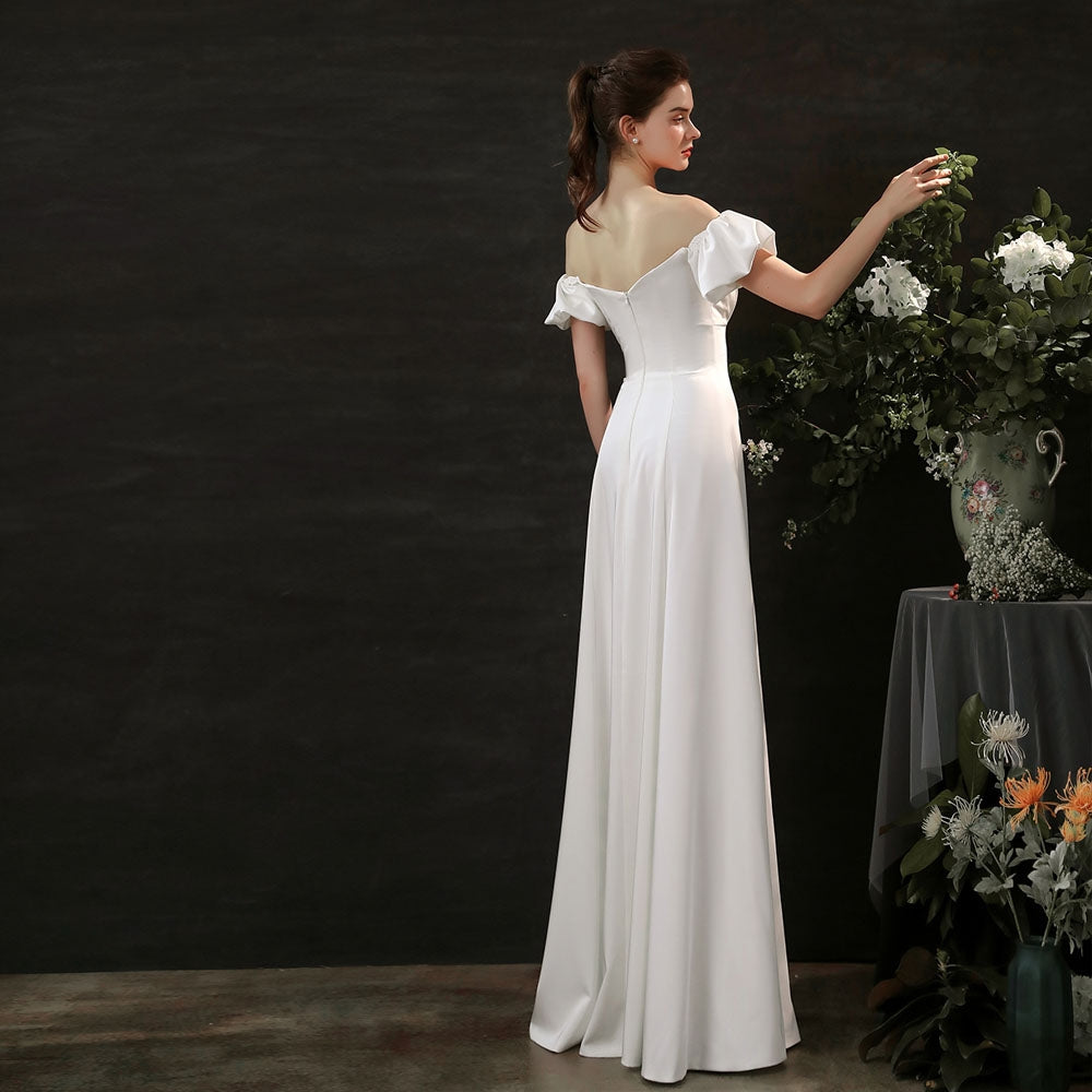 The Lilette Wedding Bridal Off Shoulder Gown