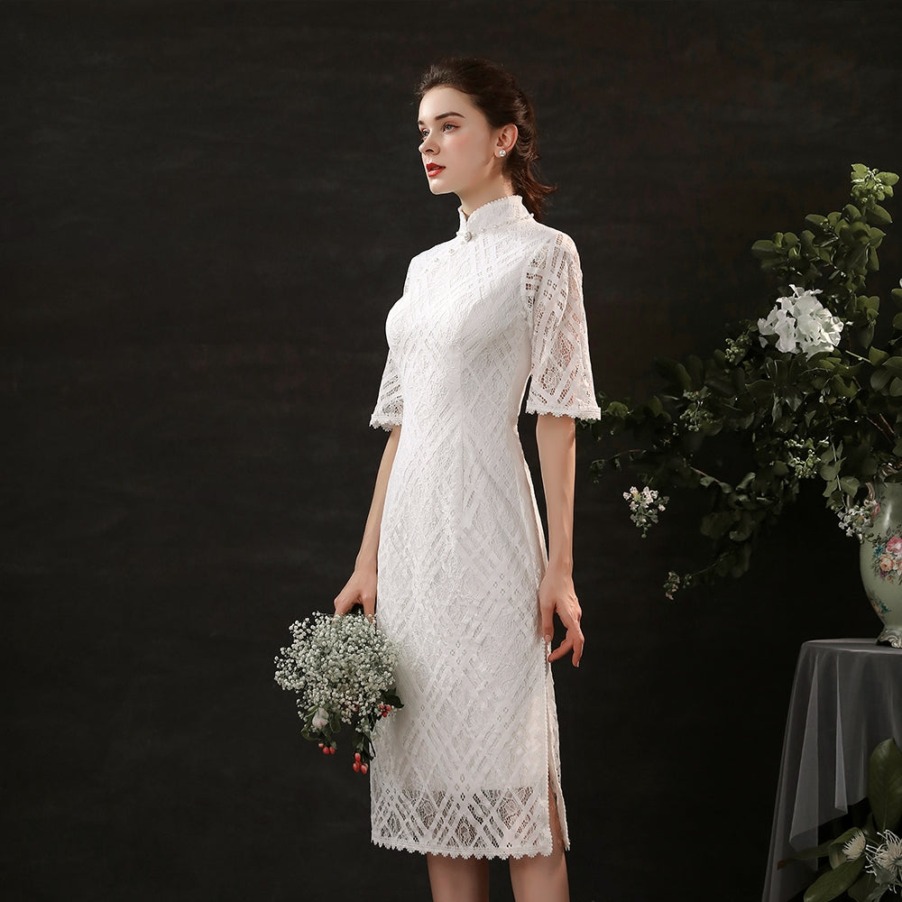 The Valent Wedding Bridal Cheongsam Gown
