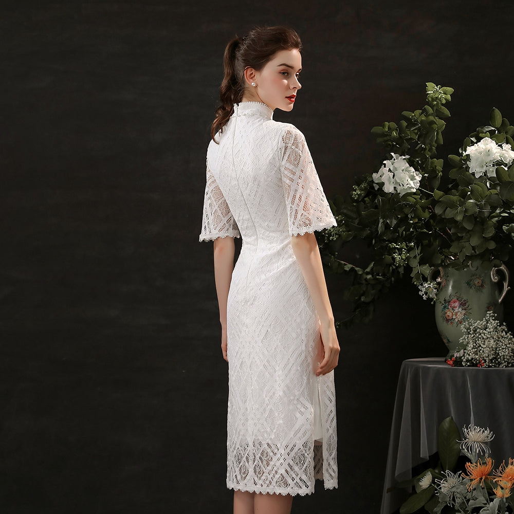 The Valent Wedding Bridal Cheongsam Gown