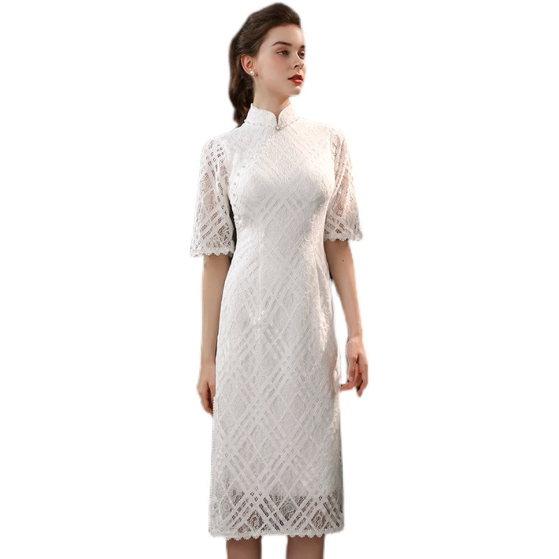 The Valent Wedding Bridal Cheongsam Gown