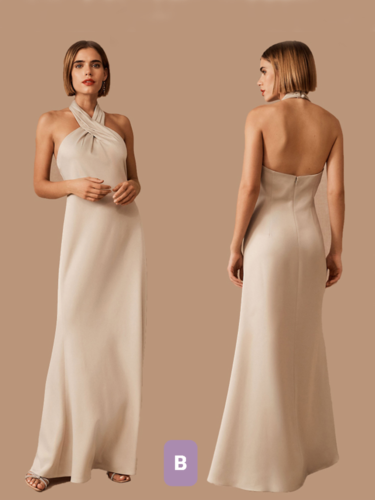 The Alya Charmeuse Bridesmaid Series (Customisable)