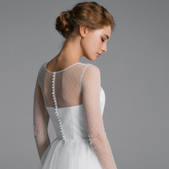 The Lucinda Wedding Bridal Short Gown