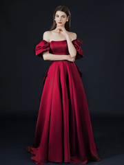 The Philippa Off Shoulder Gown (Available in 3 Colours)