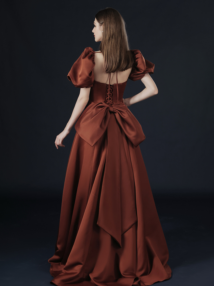 The Philippa Off Shoulder Gown (Available in 3 Colours)