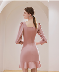 The Riley Short Long Sleeve Dress (Available in 2 Colours)