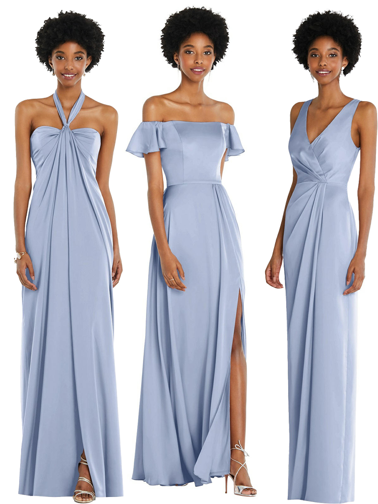 The Charlotte Satin Bridesmaid Series (Customisable)